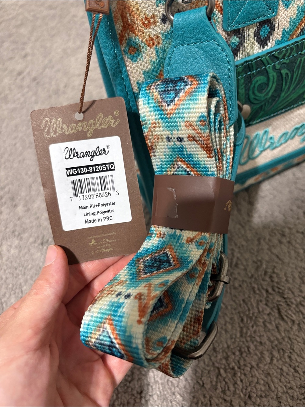Montana West Wrangler Aztec Tote Bag - Picture 8 of 9